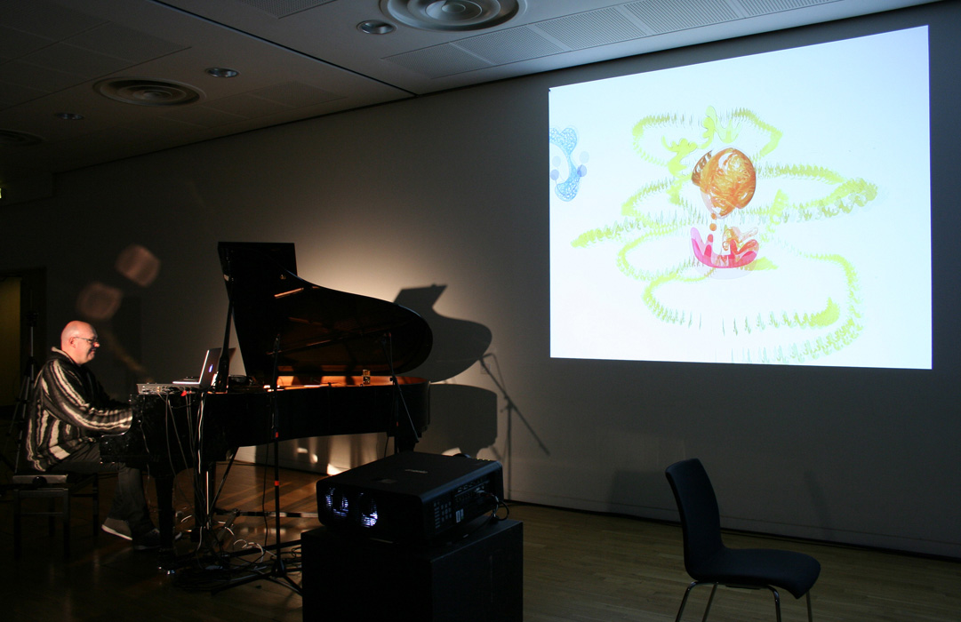'In a State', by Adinda van 't Klooster and Nick Collins, performed by John Snijders